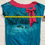 Urban Renewal  Teal and Pink Bow Top Photo 2