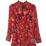 Alexis Morgana Ruffle-Tiered Floral Print Mini Dress Sz Small Photo 6