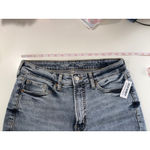 Old Navy NWT  Womens High Rise OG Straight Jeans Light Wash Distressed Size 10 Photo 6