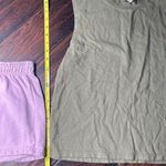 Los Angeles Apparel Crewneck tank top elastic waist heavy cotton shorts basic Photo 2