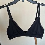 SKIMS  Fits Everybody Triangle Bralette Onyx black size XS NWT Photo 3