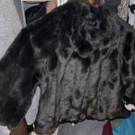 Forever 21 Black Faux Fur Coat Photo 1
