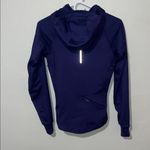Nike  Women's Dark Purple Hoodie with Reflective Zip Photo 2