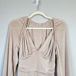 Free People In Your Arms Bodysuit Blossom Pearl Size Medium Ruched Sexy Photo 4