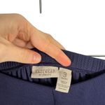 Chico's  Easywear Purple Pull On Slinky Pants Travel Work Womens 3 Short US XL Photo 2