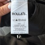 Rollas original short high rise cut off black Size 29 Photo 11