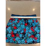 PGA Tour Womens Skort Blue Red Floral Print Athletic Skirt Size Medium Photo 2