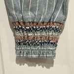 Miss Me Miss‎ me small denim wrap top embroidered Photo 2