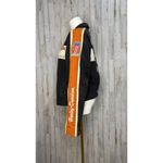 Harley Davidson Harley-Davidson Women's Motorcycle Jacket Black/Orange Size Small Racing Style Photo 2