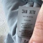 Alix NYC  Jules Deep V-Neck Long Sleeve Bodysuit Blue Sz Medium Photo 7