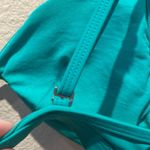 Shade & Shore New  Green Triangle Bikini Top Size Medium NWOT Photo 6