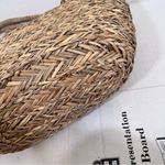 Boston Proper  Pia Rossini Straw Pearl Handbag Tote Bag Beach Summer Vacation NEW Photo 6