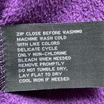 ZeroXposur Xeroxpusor Purple Fleece Zip Jacket With Front Pockets Sz XS Photo 8