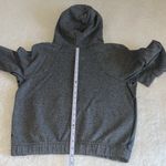 Lululemon ‎ Warm For Winter Hoodie Heathered Speckled Black Size 4 Photo 3