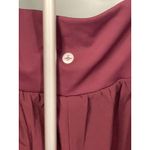 Halara  Casual Cropped Wide Leg Lounge Pants Maroon High‎ Waist Womens Medium Photo 7