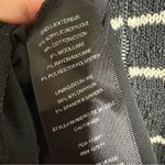 Alice + Olivia Monah Striped Metallic Sleeveless Wool Blend Sweater Dress Photo 8