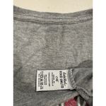 Ecko Red Unlimited Y2K Top Womens Medium Grey Tee Rhino Spell Out Glitter Cotton Photo 2