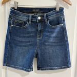 Judy Blue  Medium Wash Denim Shorts Size Small High Rise Stretchy size Small Photo 0