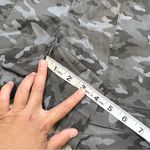 Banana Republic NWT Women’s High Rise Paperbag Shorts Belted in Camo Gray 10 Photo 11