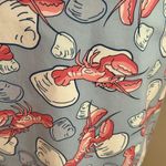 Vineyard Vines  Lobster Print Cotton Skirt in Pink and Blue Sz 6 Photo 1