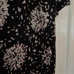 Pact Floral Organic Cotton Kimono Size XS/S Black Cream Pink Peach Floral Blooms Photo 5