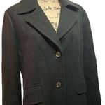 Karl Lagerfeld NWT $325 Paris Tailored Pickstitch Wool Blend Coat Black Sz Large Photo 11