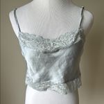 Brandy Melville Elegant Lace Trim Satin Cami Top Photo 1