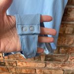 EXPRESS  Body Contour Sleeveless Ribbed Bodysuit Size XL Blue Smoothing Photo 2