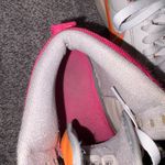 Nike Blazers Women's Sneakers - White, Silver, Orange, Pink Photo 6