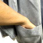 3 Piece Set Maggie Sweet Blue Sueded Pantsuit Pant Top and Blazer Womens 1X Photo 8