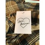 Love Maven Size Large Brown Plaid Blazer. New With Tags Photo 2