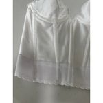 Carnival Corset Women 32B NWT White Plunge Bare Photo 2