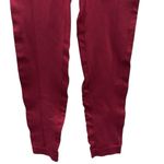 Homma Burgundy Shape Wear Belly Control Leggings Nylon Spandex Blend Women Small Red Photo 5