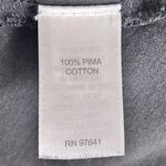 J.Jill Tunic Top Large Black Pima Cotton Photo 6