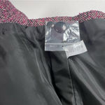 Talbots  Burgundy Tweed Long Sleeves Lined Single Button Closure Blazer Size 14 Photo 4