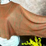 Olivaceous Cropped Sweater/Shawl - Fall Harvest - size M/L Photo 9