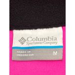 Columbia Womens Pink Fleece Zip Up Pullover Size M Breast Cancer Ribbon Photo 4