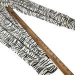 Chaser Women's Zebra Print Long Sleeve Jumpsuit S Ribbed Knit deep V loungewear Photo 1