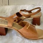 sbicca Sunflowers By  Tan Square Toe Heeled Sandals Photo 5