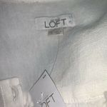 Ann Taylor  Loft Womens Romper Size S Off White Sleeveless Eyelet Button Front Photo 5