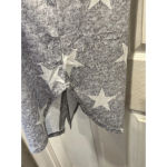 EKOUAER Sleep‎ Shirt Night Gown Button Front Womens Medium Stars Oversized Photo 7