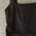 Moa Moa ⭐️Black Corset Crop Top M NWOT Photo 2