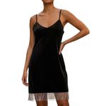 Kantatto Black Velvet Dress(Size Medium) Photo 1