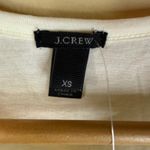 J.Crew NWT  White Swiss Dot Sheer Sleeve Silk Blend Cotton T-Shirt Top Size XS Photo 1