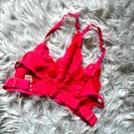 Free People we are hah sistah hot pink adjustable racerback bralette size S Photo 4