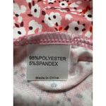 HUHOT Halter Dress Floral Ruched Summer Casual Sundress Pink White L Size L Photo 5