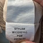 prAna Womens Polar Escape Vest Tan Sherpa Hoodie Full Zipper Jersey Lined Medium Photo 12