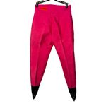 PEREGRINE Womens Ski Pants Size 10 Bright Pink Pockets Zip Close Sun Valley ID Photo 3