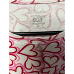 kim rogers Women's  Perfectly Soft White Pink Heart Long Sleeve Tee M Photo 1