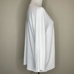 Wilfred Free  White Oversized V Neck Sweater Sz Medium Photo 3